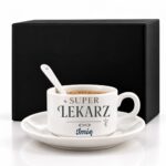 1 filizanka personalizowana biaa z imieniem dla lekarza profesjonalny 1 filb0074