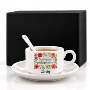 1 filizanka personalizowana biaa z imieniem dla pielegniarki rozbudowany 1 filb0098