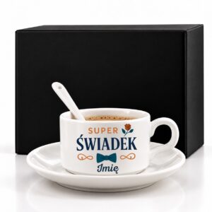 1 filizanka personalizowana biaa z imieniem dla swiadka profesjonalny 1 filb0152