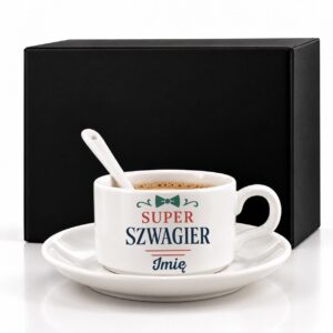 1 filizanka personalizowana biaa z imieniem dla szwagra profesjonalny 1 filb0134