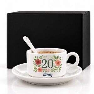 1 filizanka personalizowana biaa z imieniem na 20 urodziny rozbudowany 1 filb0165