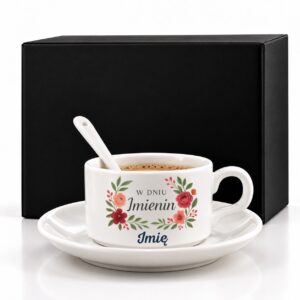 1 filizanka personalizowana biaa z imieniem na imieniny rozbudowany 2 filb0187