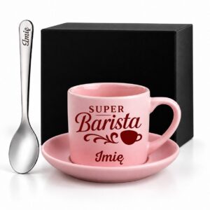 1 filizanka rozowa personalizowana dla baristy profesjonalny 1 filr0006