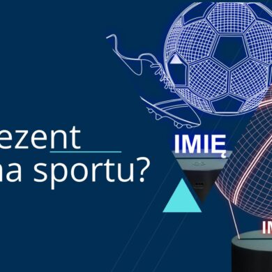 Jaki prezent dla miłośnika sportu? - Sprawdź personalizowane lampki nocne LED z imieniem!